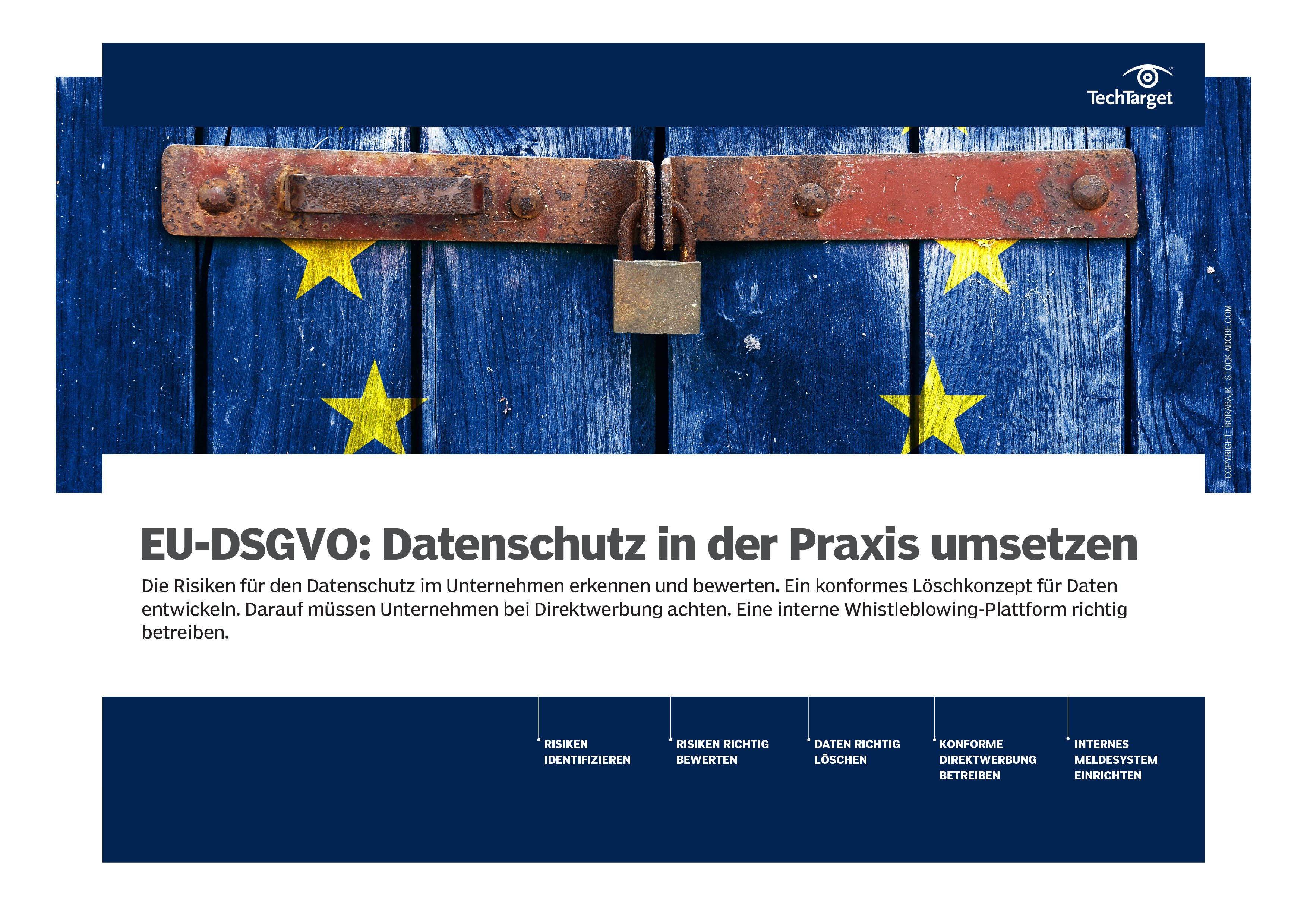 EUDSGVO Datenschutz in der Praxis umsetzen